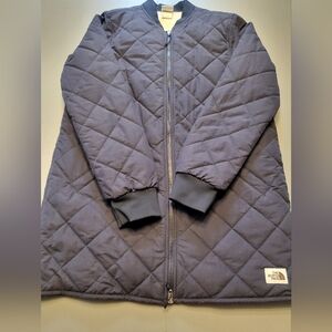 The North Face quilted parka